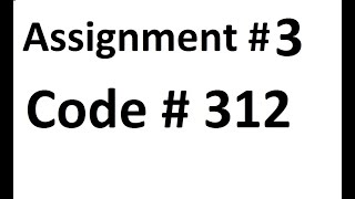 AIOU Solved Assignment No 3 Code 312 Spring 2021 | Aiou Assignment