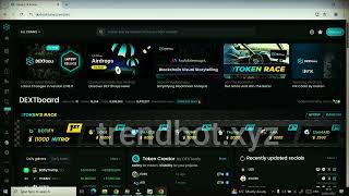 Dextools Trending Bot | Live Trending Proof | #SOL Network |#crypto  | ‪@trendingService2