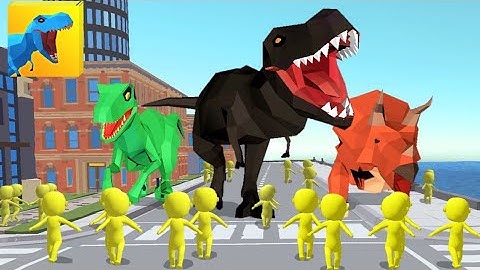 Dinosaur Rampage - All Levels Gameplay Android, Ios