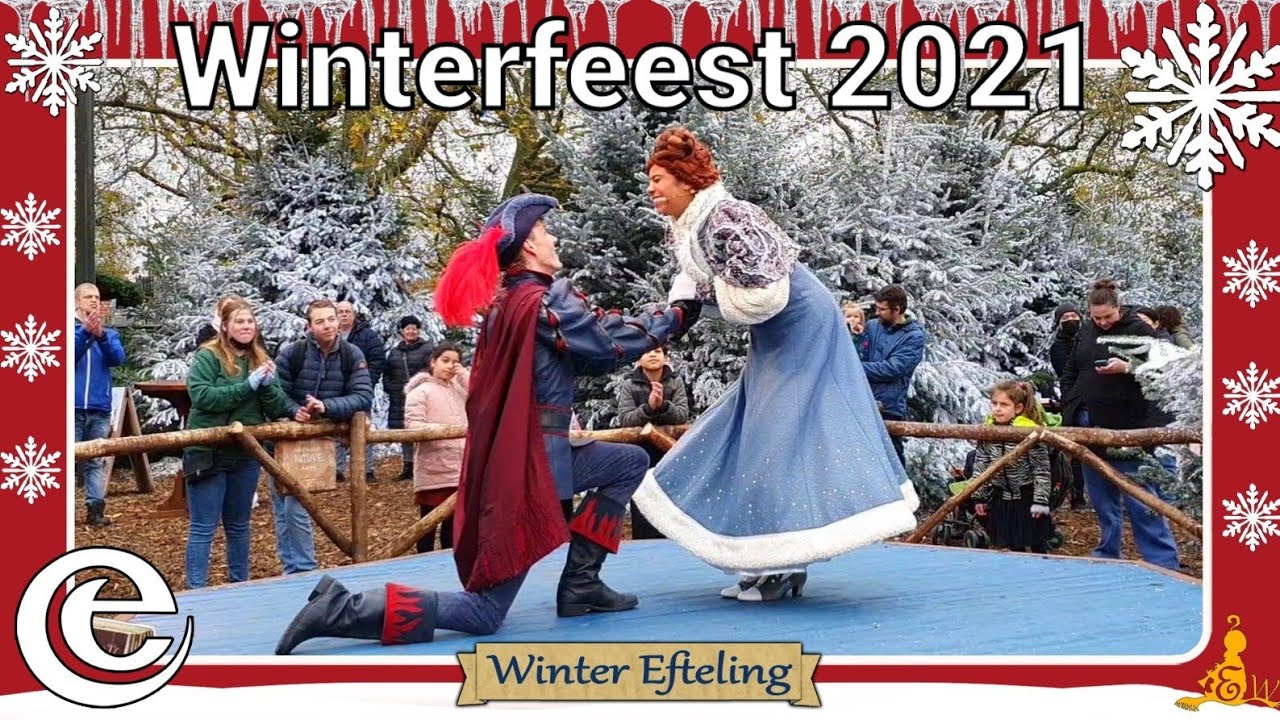 [Winter #Efteling] ❄️ Winterfeest 2021 met Vuurprins en Sneeuwprinses