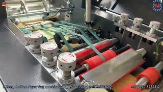V Type Papierbeutel maschine KMK350JD Sharp bottom Paper bag making machine