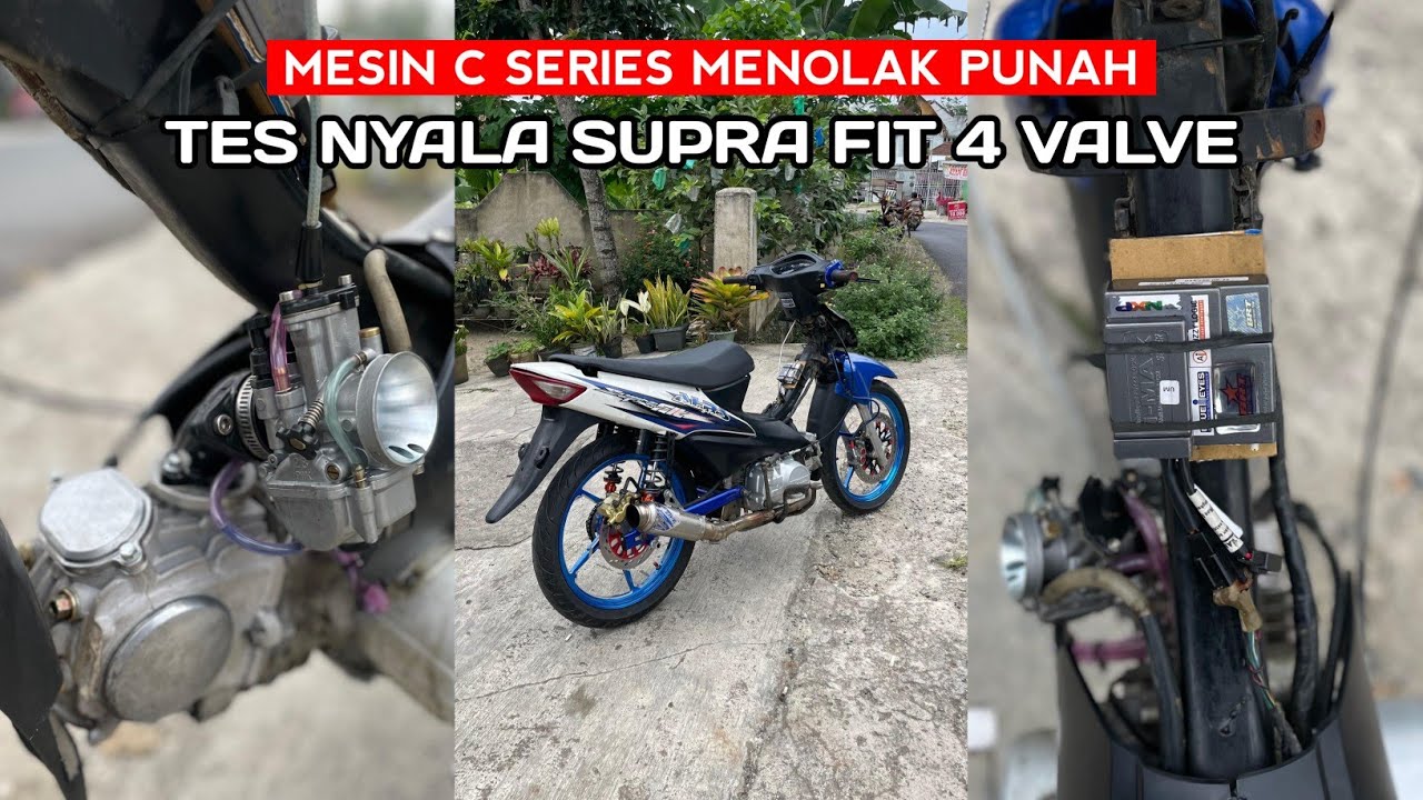 TES SUPRA BAPAK MESIN C SERIES KLEP 4🔥