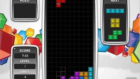 Tetris (Web) Line Clears 10 Lines Custom Tuning Mouse 12s