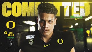 I think I'm still growing | 6'8 mammoth OL commit Jonah Miller discusses Oregon recruitment