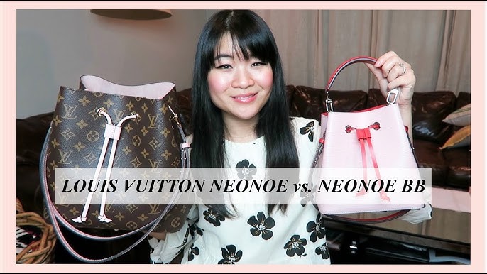 LOUIS VUITTON NEONOE MM & BB COMPARISON! WFIMB AND GIVEAWAY TIME 