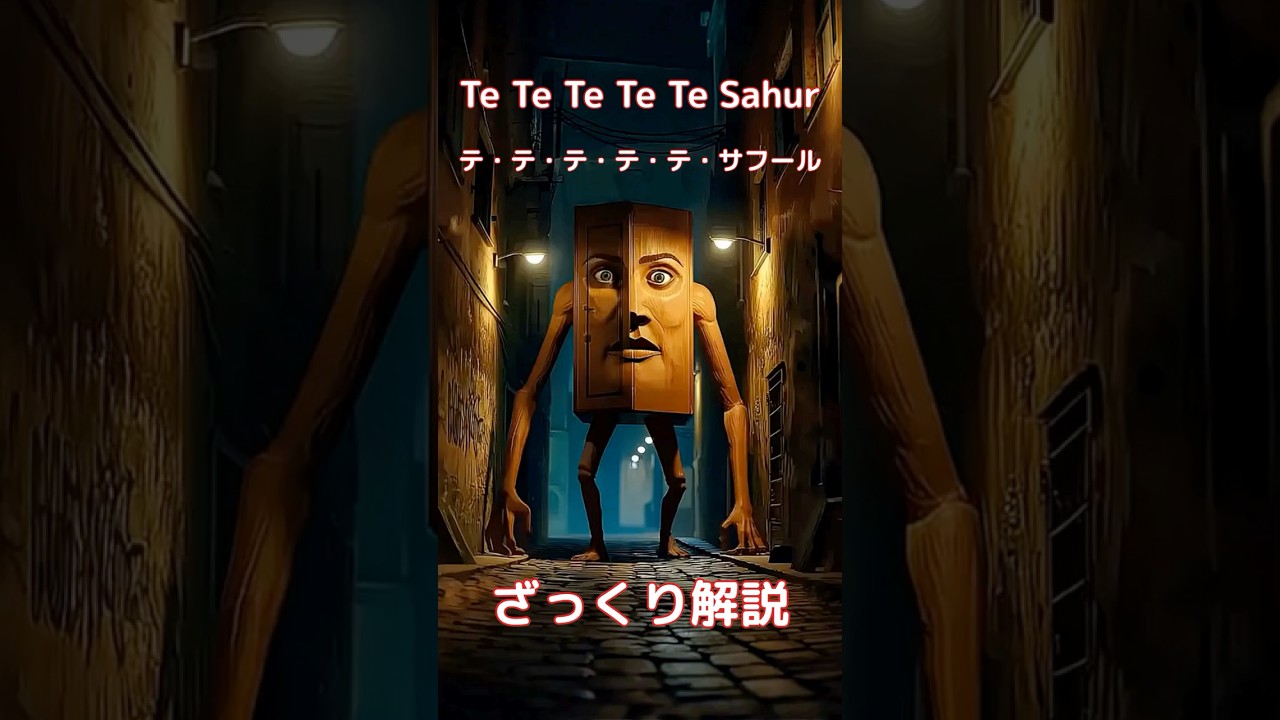 【#italianbrainrot 】Te Te Te Te Te Sahur テ・テ・テ・テ・テ・サフール【ざっくり解説】
