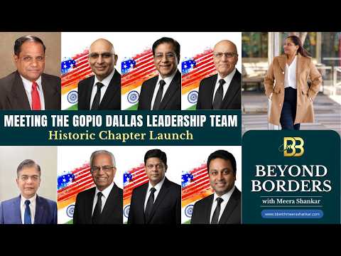 Beyond Borders: Meeting the GOPIO Dallas Leadership Team | Historic Chapter Launch
