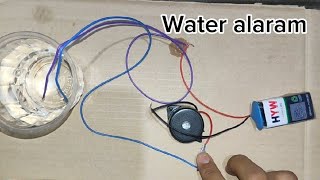 How to make water alaram | School project  #experiment #wateralaram #tech #crazyexperiment #varinder