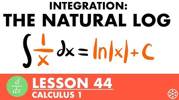 Integration & Natural Log Functions | Calculus Lesson 44 - JK Math