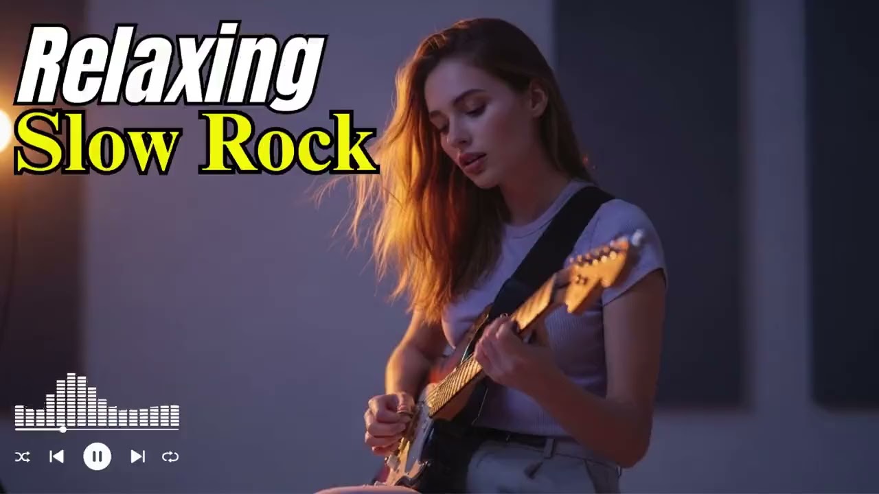 Slow Rock Unplugged Relax 🎸 Acoustic Rock for Stress-Free Mind