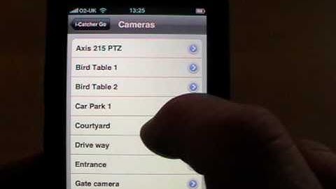 iCatcher Go iPhone Application