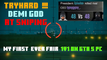 Beach/Airport 1v1 SNIPING WAR 💥 (GTA 5 Tryhard Gameplay)