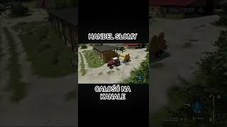 HANDEL SŁOMY TYKE KASY TO JESZCZE NIE BYŁO LS22 #farming #farmingsimulator22 #gaming #ls22 #farm