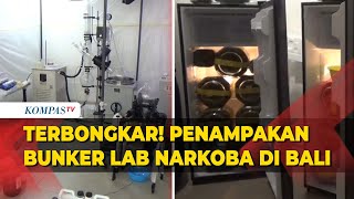 Terbongkar! Ini Penampakan Bunker Laboratorium Narkoba Milik WNA di Canggu Bali