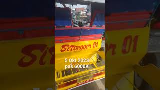 Becak motor keren ,kota Sibolga.