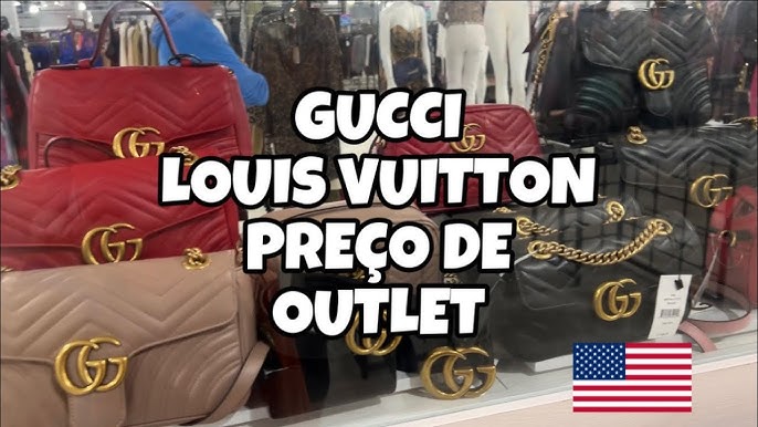 TOUR NO OUTLET DA GUCCI E PRADA COM PREÇOS