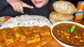 Asmr Eating Purichole Masalafriedricepaneer Butter Masalasalad Vegetarian Food Food Videos