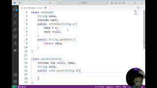 Dynamic Stack Using Java