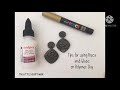 How to use Posca Paint Markers on Polymer Clay (and how to glaze without smudging!)