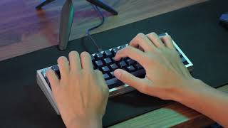 Custom Keyboard - IDB60 Lubed T1 (205g0) Typing Sounds