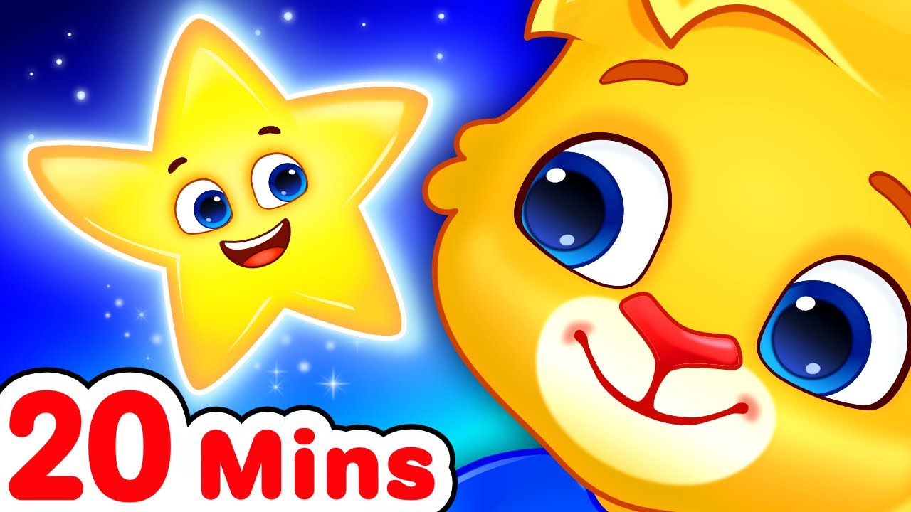 ⁣Twinkle Twinkle Little Star, Color Song & Rain Rain Go Away | Kids Nursery Rhymes By RV AppStudi