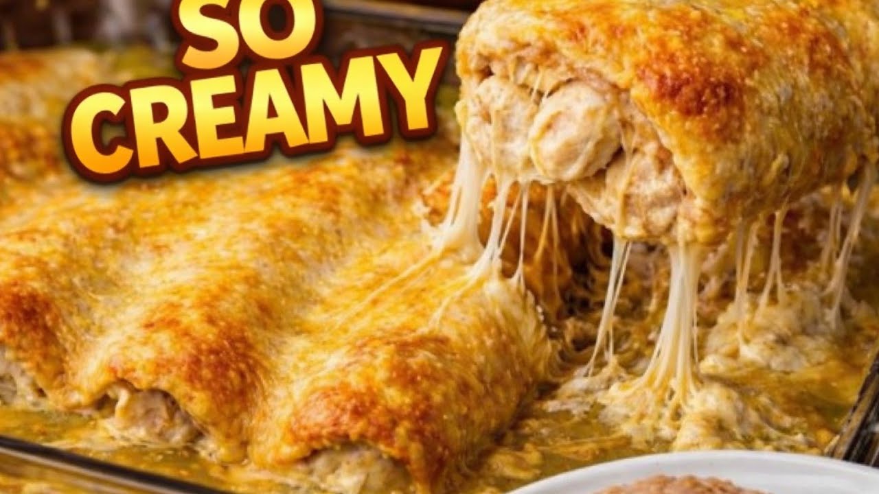 The Creamy Green Chili Enchiladas Everyone Asks Me to Make Again
