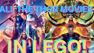 I built all the Thor movies in LEGO…