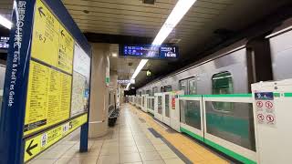 東京メトロ千代田線 赤坂A線【各駅停車 成城学園前】接近放送〜発車まで