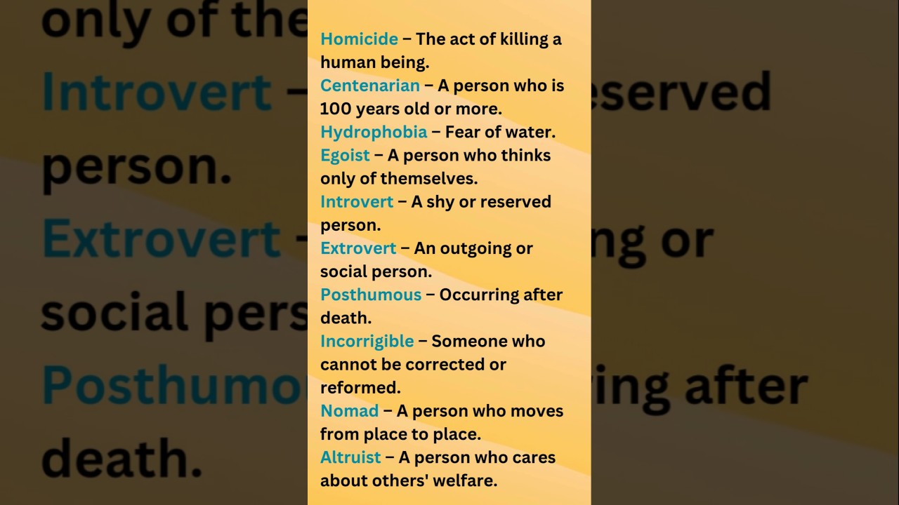 Top 10 one word substitution you must not miss!!!!! 