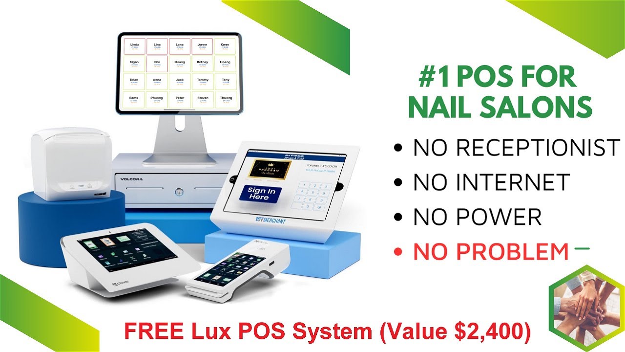 Lux POS System - #1 hệ thống quản lý tiệm nail - Lux POS + Clover ...