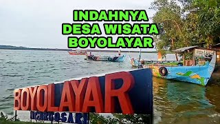 INDAHNYA DESA WISATA BOYOLAYAR WADUK KEDUNG OMBO
