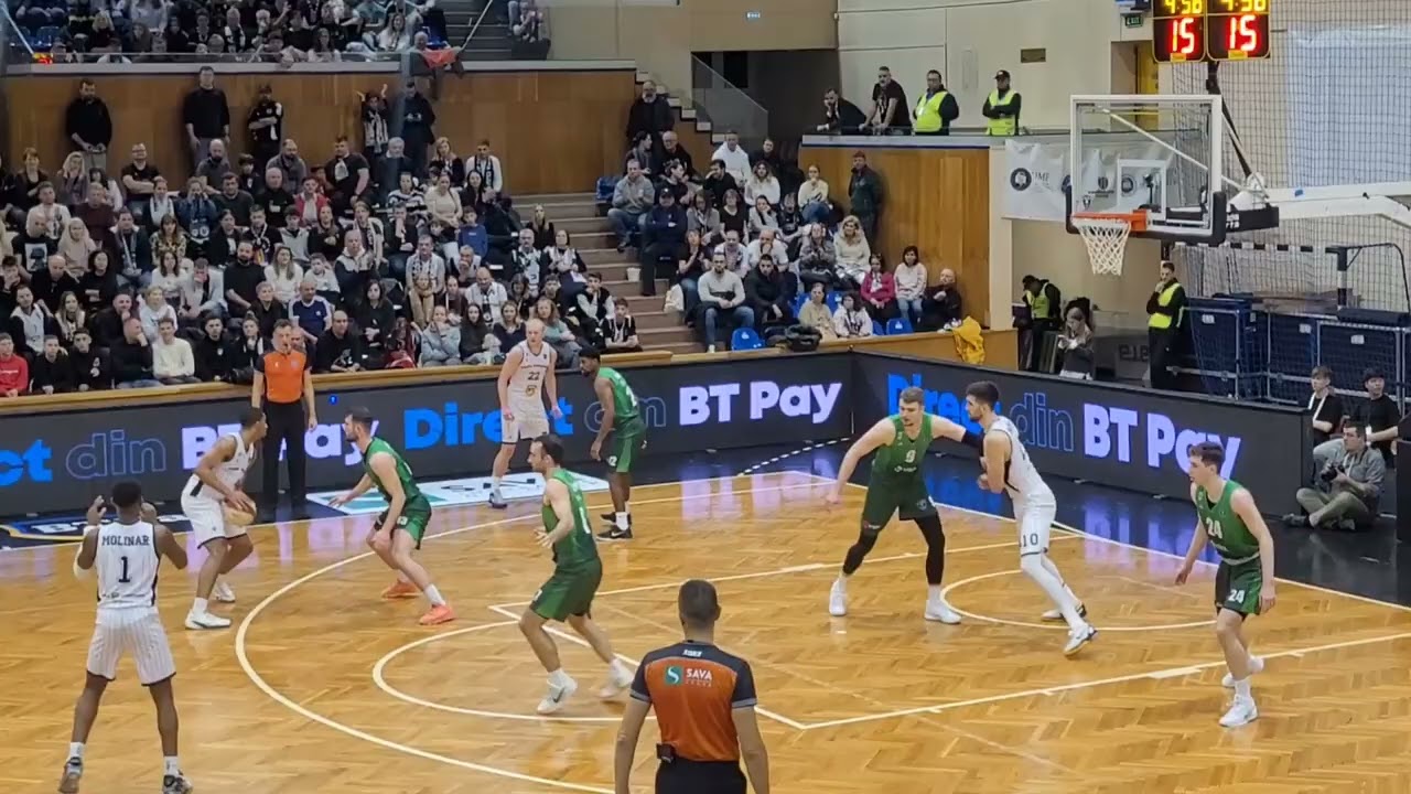 U BT Cluj-Napoca - KK KRKA Novo Mesto 92-82 ABA League