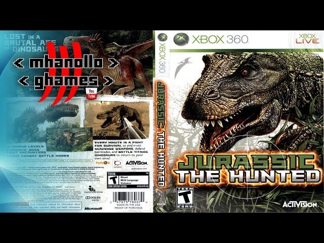 XBOX 360: Jurassic - The Hunted. 