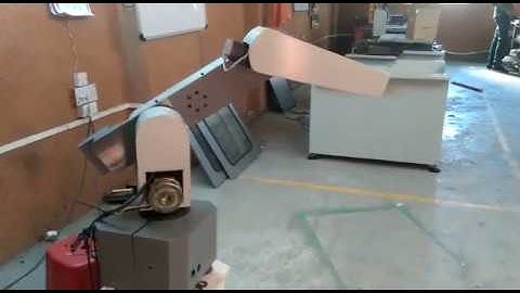 4 Axis Articulated Robotic Arm for CNC Tending pick and place application. Compact, fast and precise