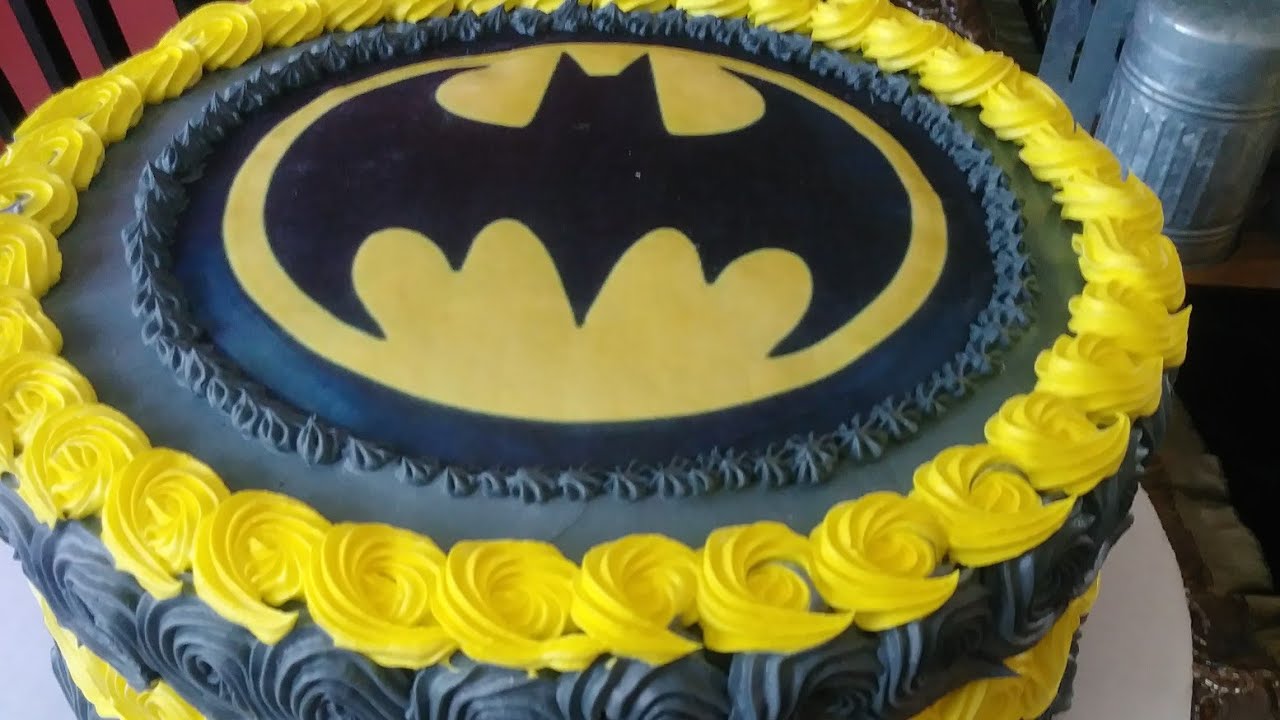 Pastel De Batman Super Facil - YouTube