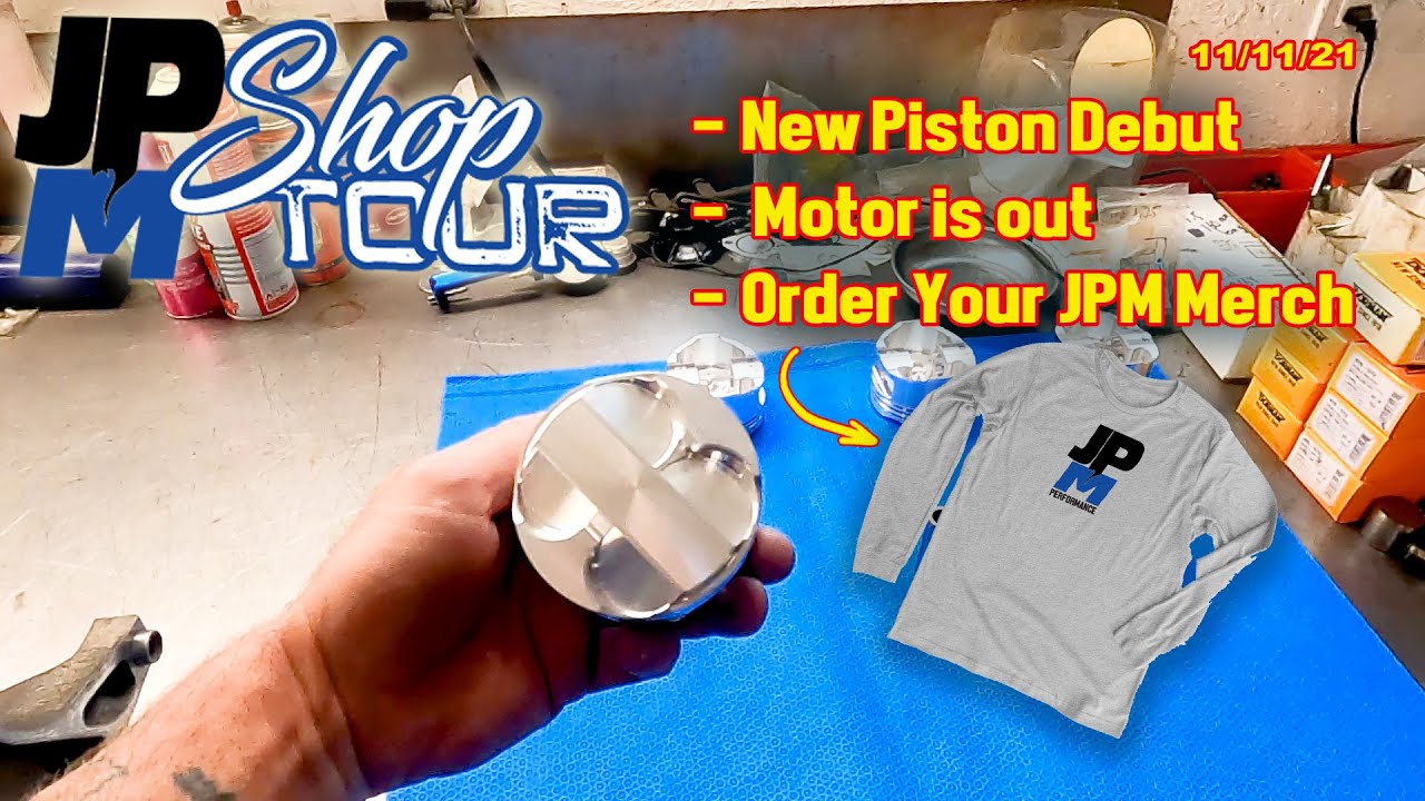 SHOP TOUR New Piston Debut, Motors Galore and the Last Chance to Get