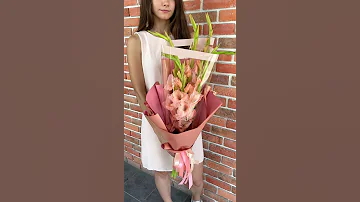 Букет из гладиолусов