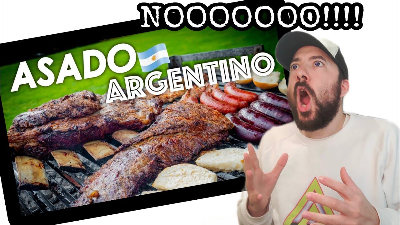 Español REACCIONA a Asado TRACIONAL Argentino - Todos los Secretos | Locos X el Asado