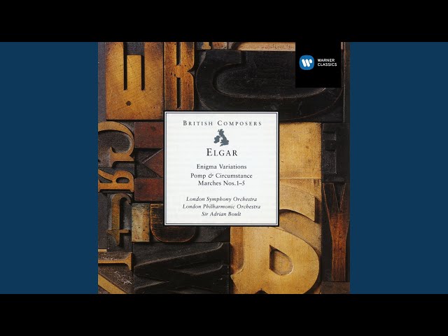 Elgar - Pomp and Circumstance : Marche n° 4 : Philh. Londres / A.Boult