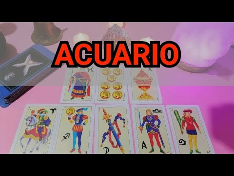 ACUARIO MIRA LO QUE TE ESPERA, NO LO PODRÁS CREER. TAROT PARA HOY 2024 ...