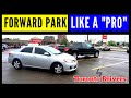 FORWARD PARK like a PRO - How to Forward Park a car - Easy Forward Stall Parking - Toronto Drivers