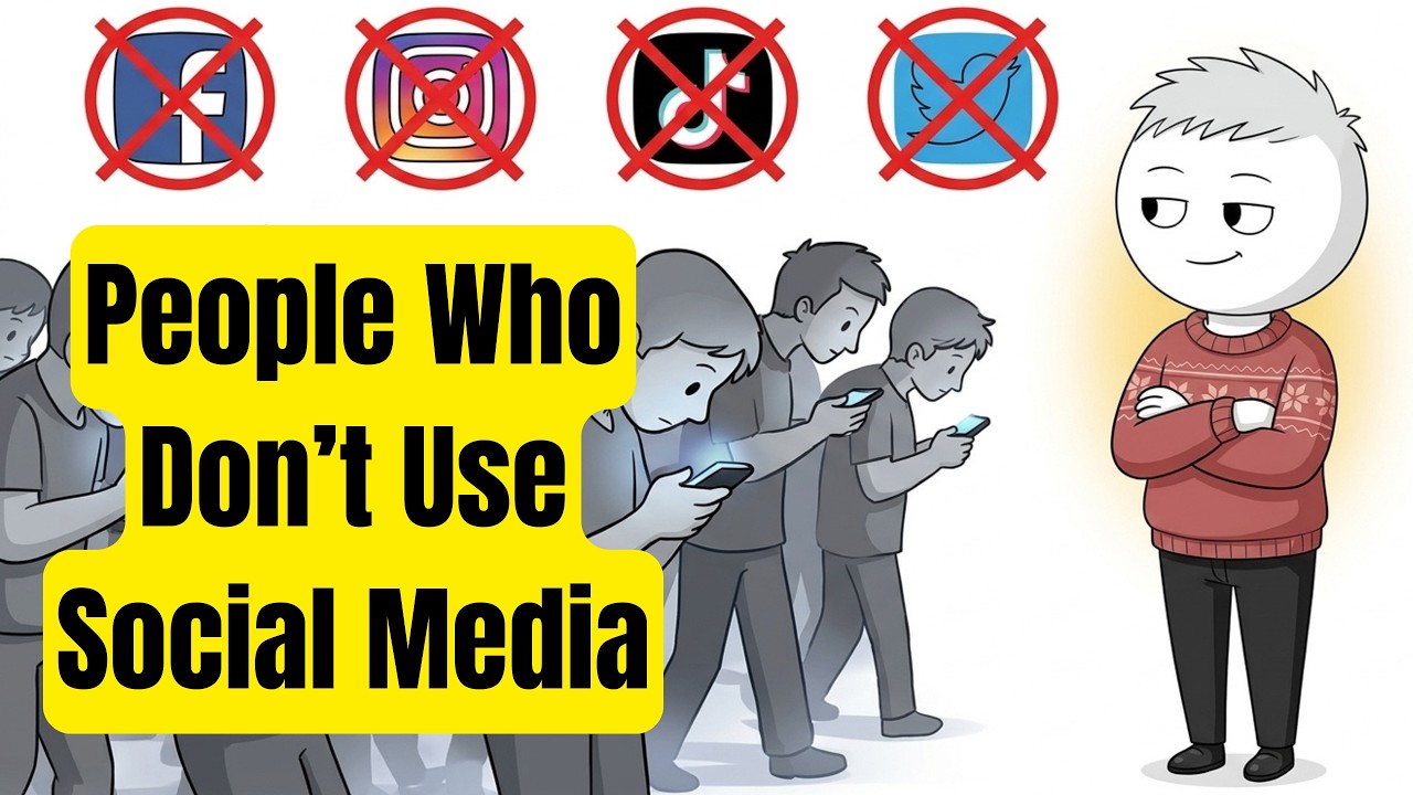 The Psychology of People Who Don’t Use Social Media - YouTube