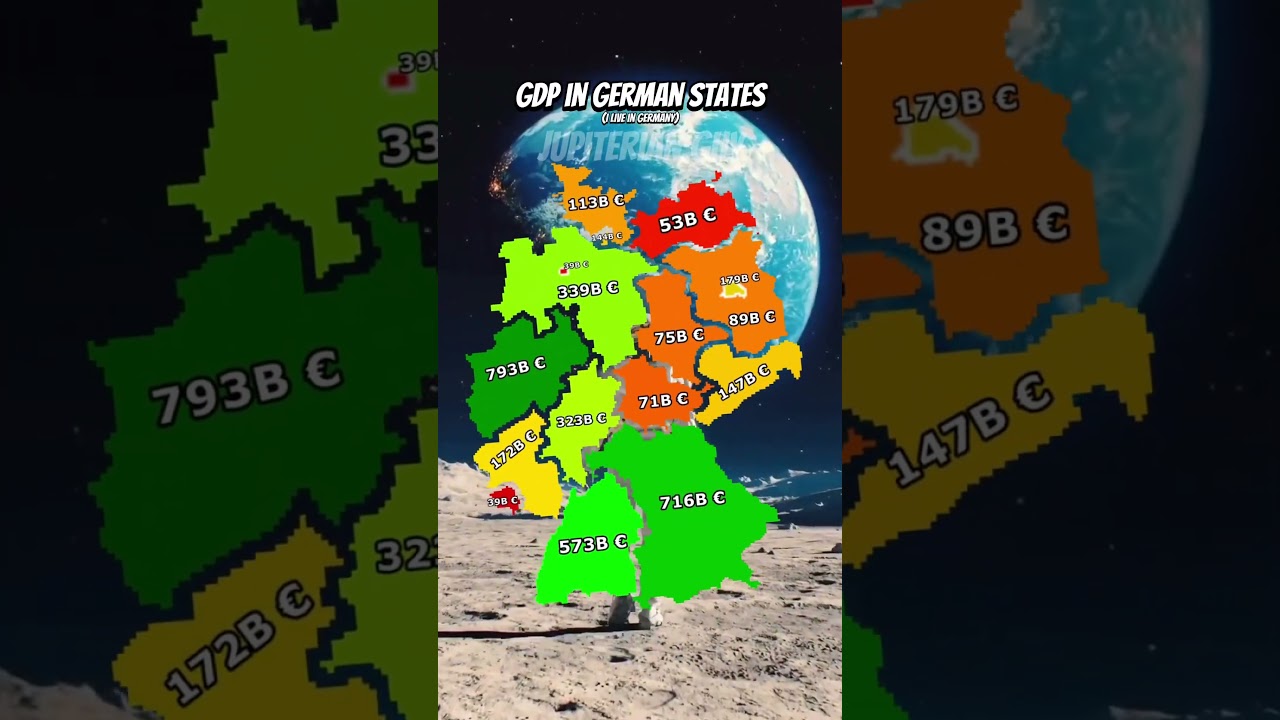 GDP in German States 🇩🇪🔥 