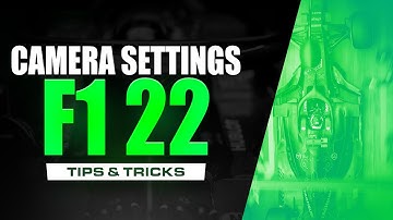 The BEST camera settings for F22 - F1 22 Tips and Tricks #f122 #formula1