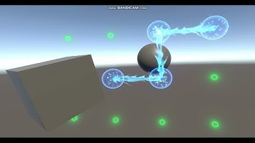 空中に魔法陣を描いて魔法を打つやつ(UnityVR)