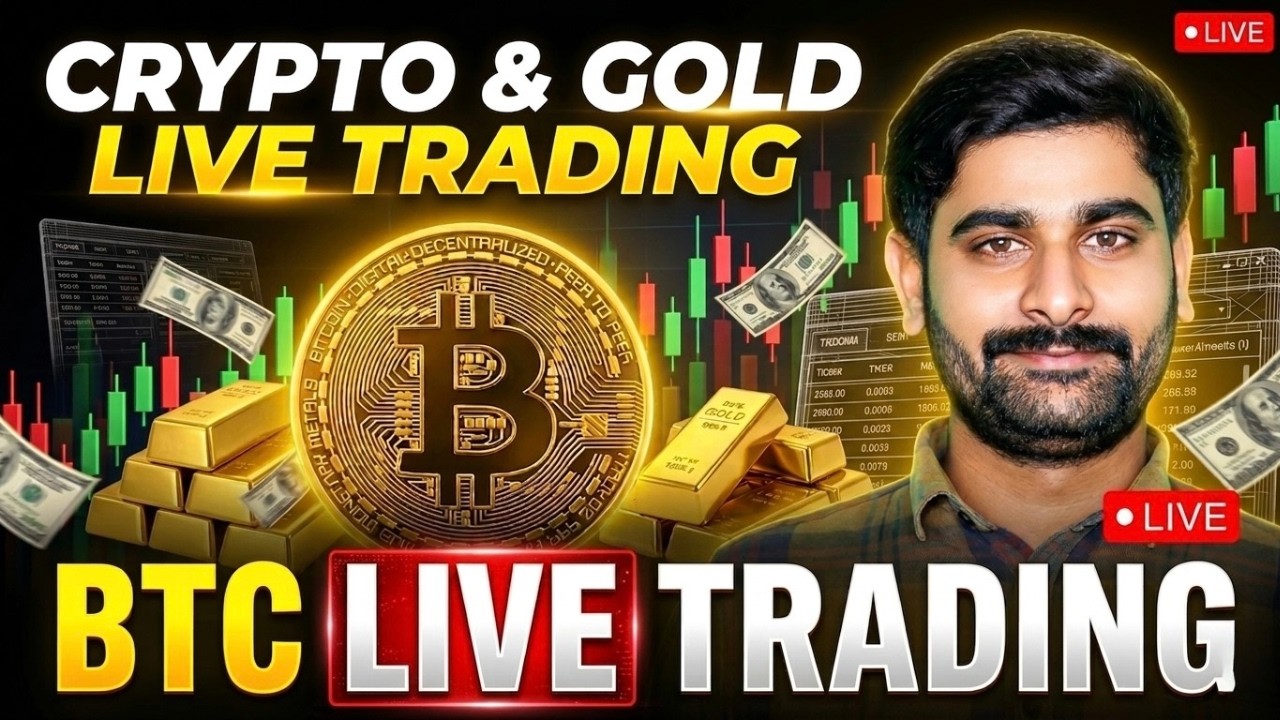 🔴LIVE GOLD TRADING , BTC LIVE TRADING /XAUUSD LIVE /BTCUSDLIVE #goldtrading #livetrading