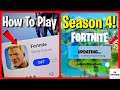 How to PLAY Fortnite MOBILE in SEASON 4! (Chapter 2 Season 4 Update 14.00)