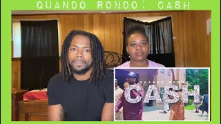 QUANDO RONDO: CASH (OFFICIAL MUSIC VIDEO) REACTION VIDEO 🔥🥶💵