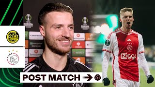 Reactions Ramaj & matchwinner Taylor after Bodø/Glimt - Ajax | ''I wanted to cross it'' 😉 Resimi