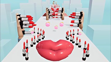 Lip Runner👄👄 💝: All Levels Gameplay Walkthrough Android, iOS NEW UPDATE
